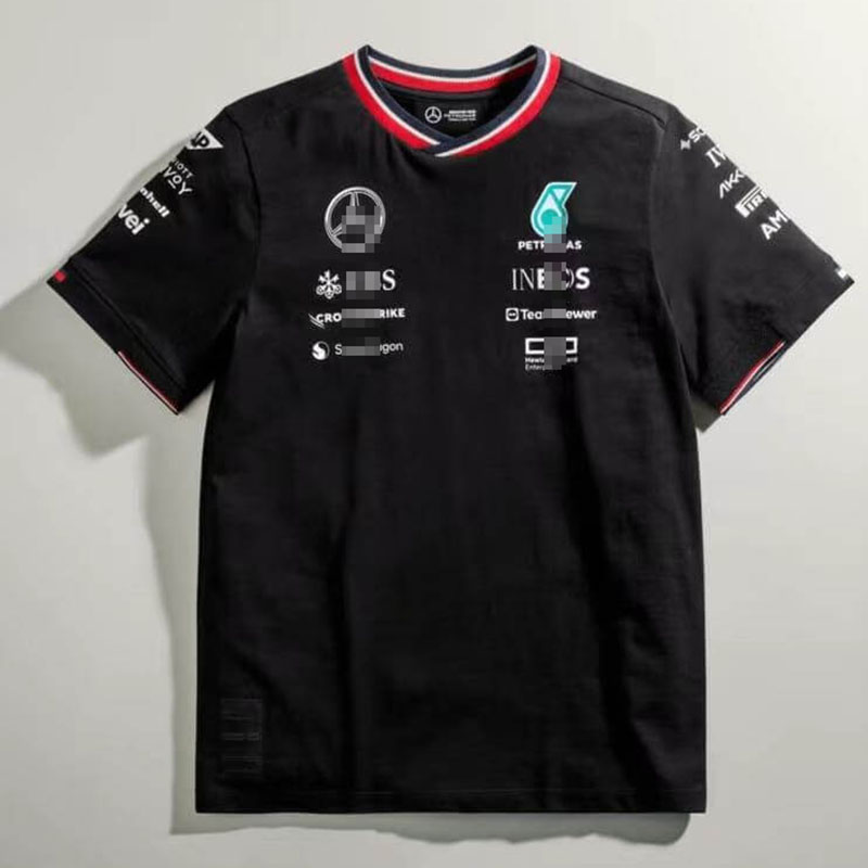 Camiseta Mercedes AMG Petronas F1 Racing Team Negro 2024